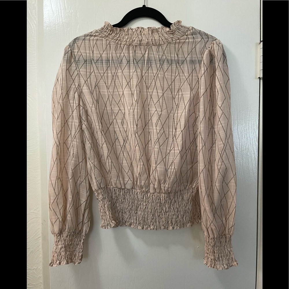 Women’s Light Pink, with Beige Color. Size: S